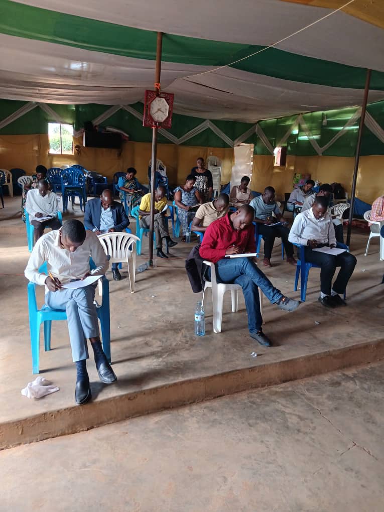 Grupo de alumnos en Africa