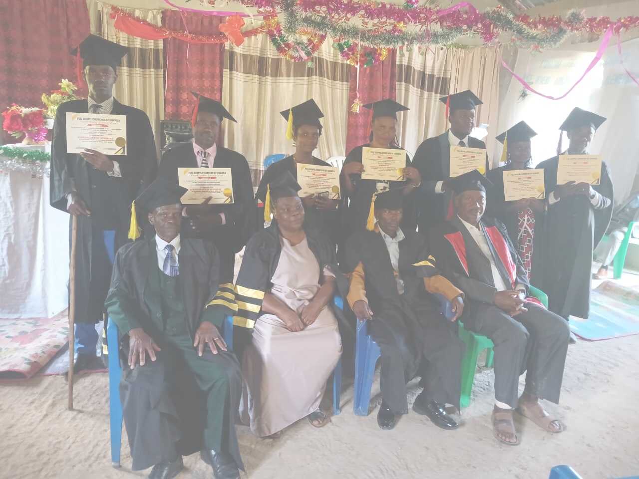 Graduación en Uganda